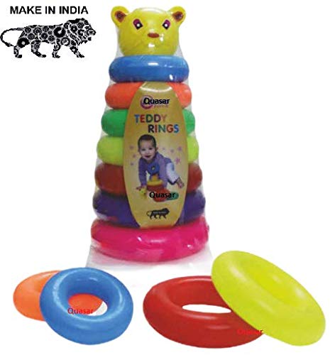 Educational Learning Stacking, 7 Rings Baby Toys For Toddlers (Multicolour)  | eBay