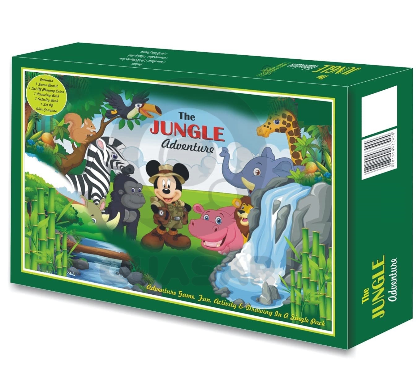 Quasar The Jungle Adventure Board Game for 2 to 6 Players for 13+ Years of  People, For Team Work Made in India Unique Activity, Best Fun Toys For  Kids, Action Model, Educational